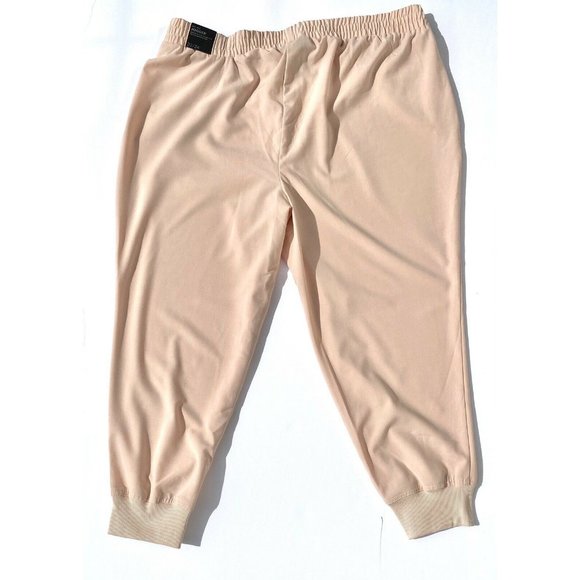 Lane Bryant Women 22/24 Peach Drawstring Waist Tai - Picture 3 of 9